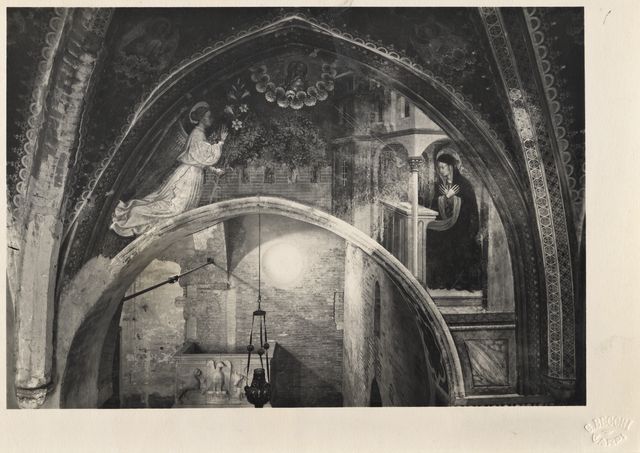Becchi, G. — Carpi. Sagra. Cappella di S. Martino. Antonio Alberti. Annunciazione — insieme